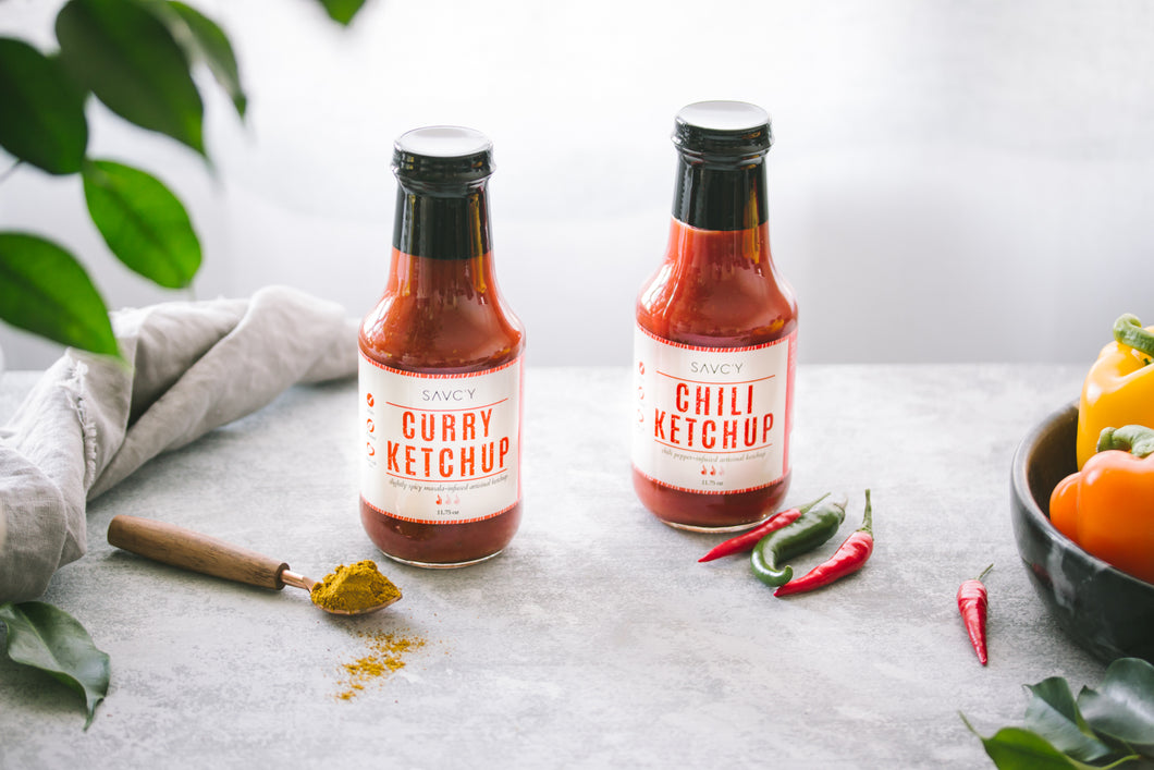 Our Sauces - Chili Ketchup and Curry Ketchup